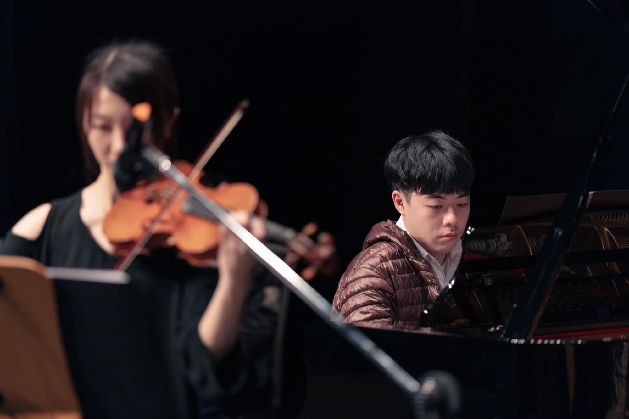 巴洛克音樂生活館 學生小提琴與鋼琴演出